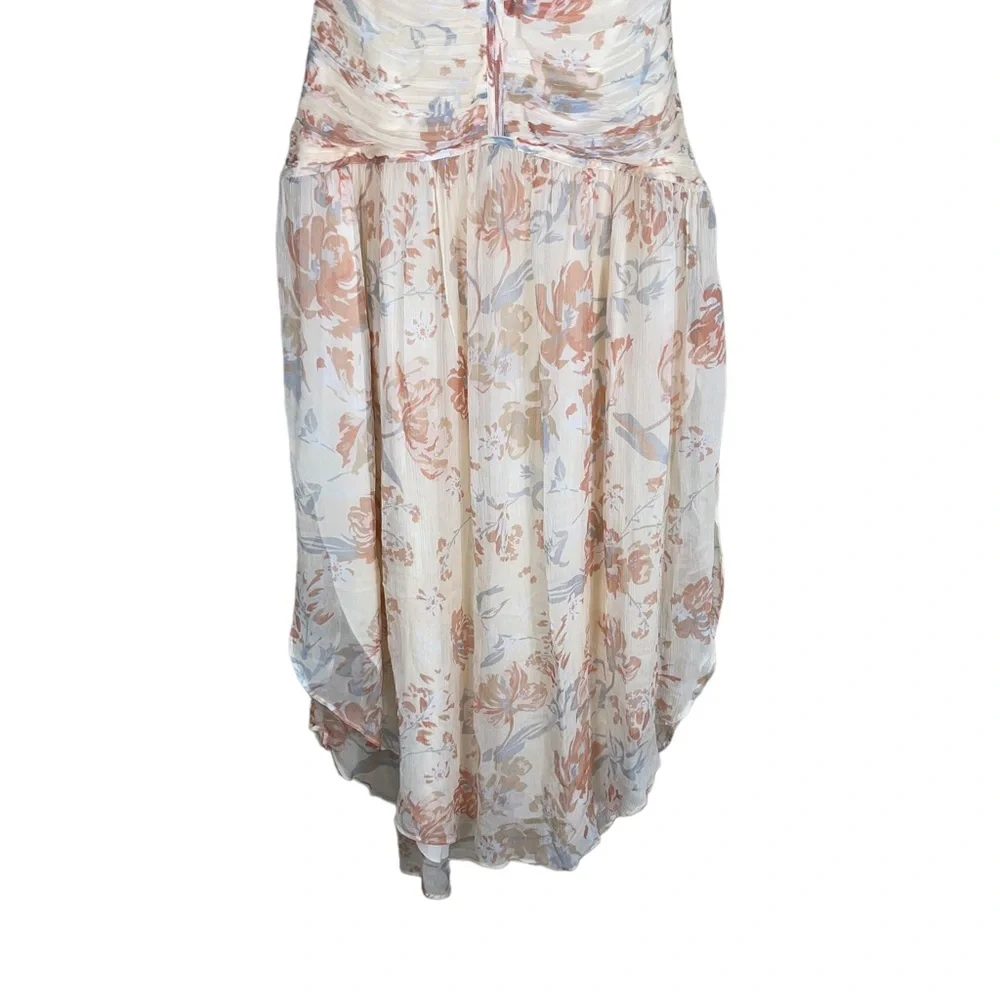 Free People Shona Joy Faye Midi Dress Size 0 NWT Cross Front - Picture 9 of 9